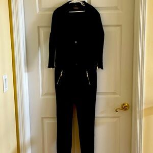 Black jumpsuit